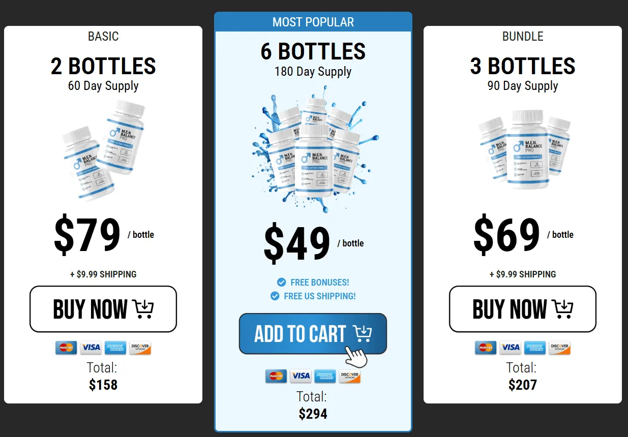 Men Balance Pro buy now